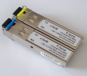 1.25Gbps SFP BIDI光？，20km ,1490 nm TX / 1310nm RX